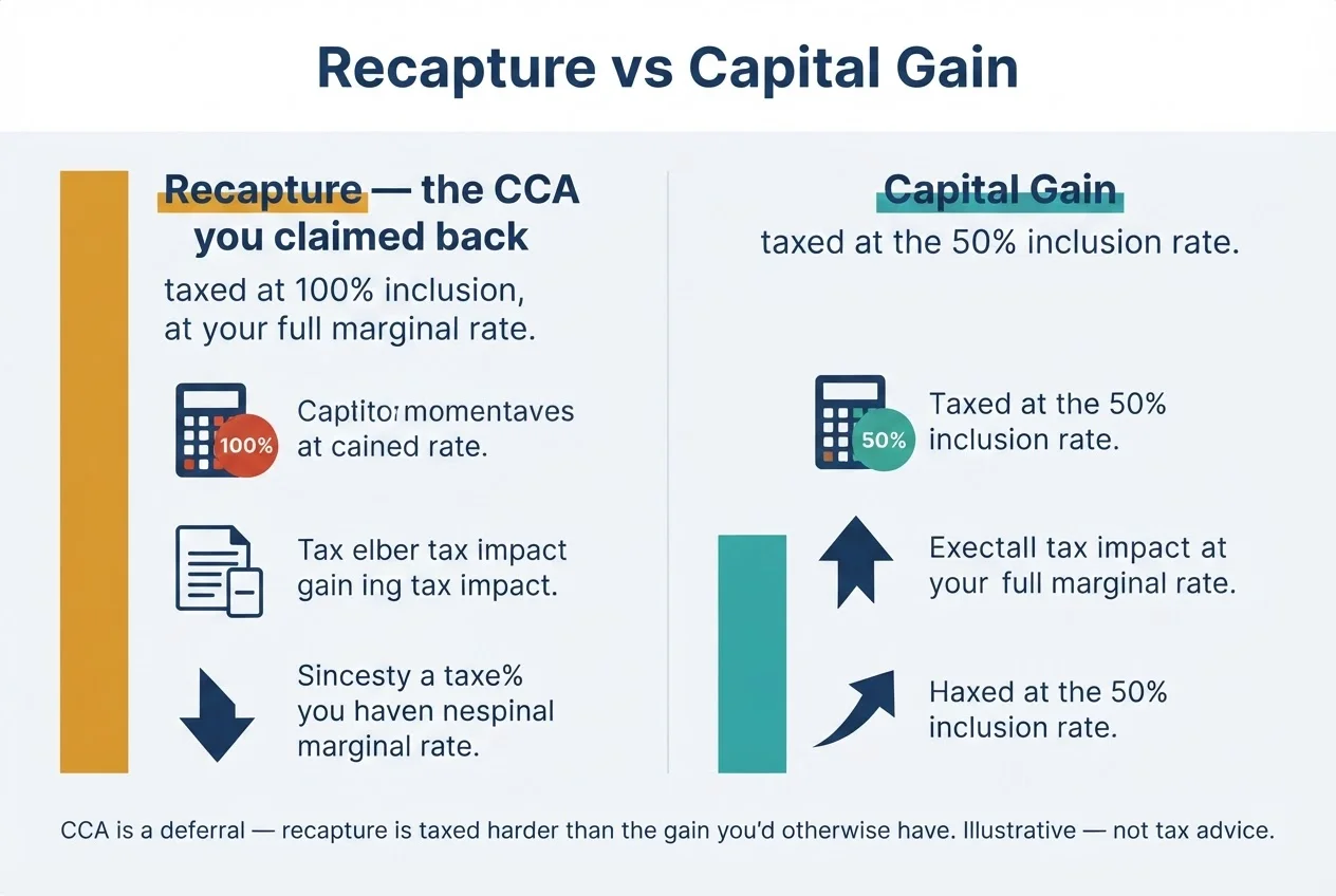 A clean two-column comparison infographic
