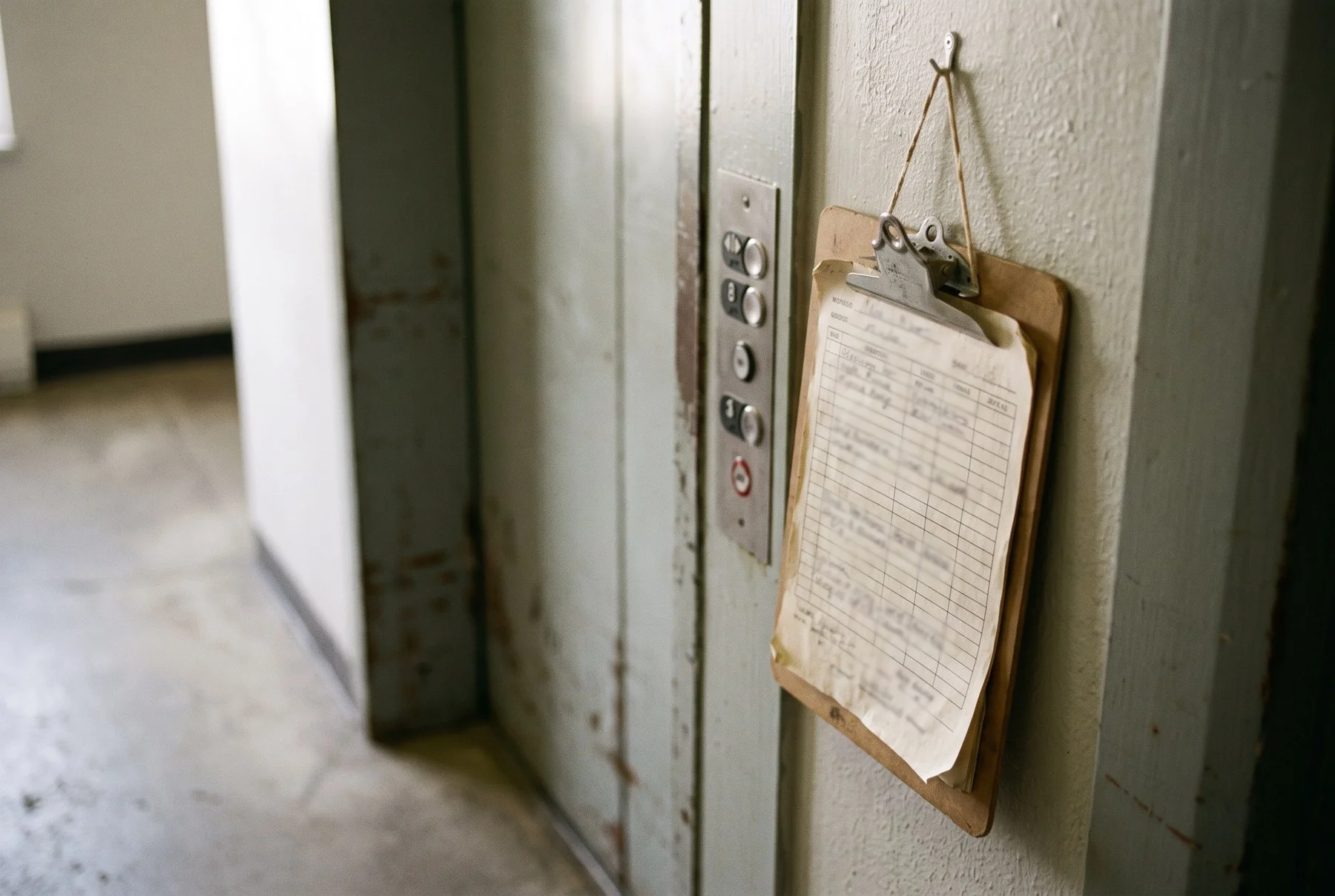 Property manager organising strata forms for several rental units