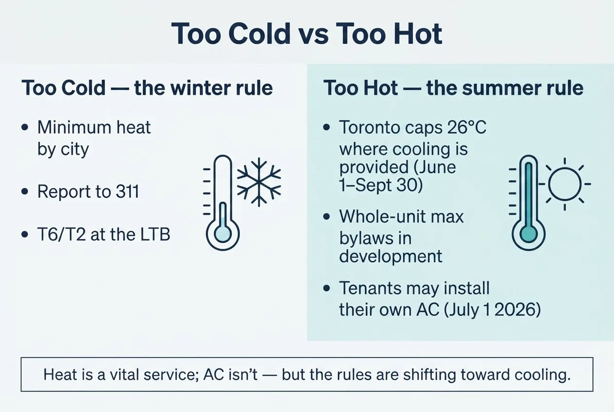 A clean two-column comparison infographic
