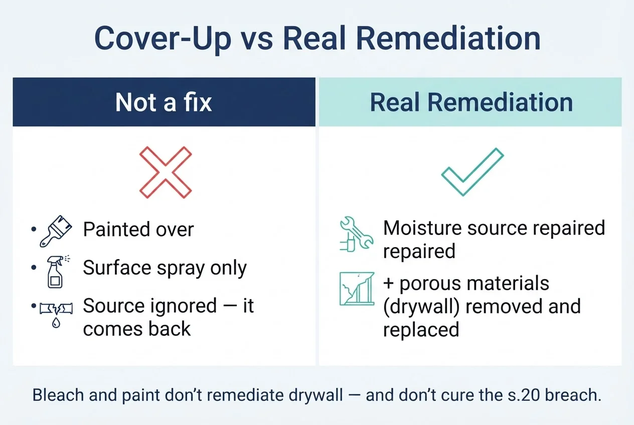 A clean two-column comparison infographic