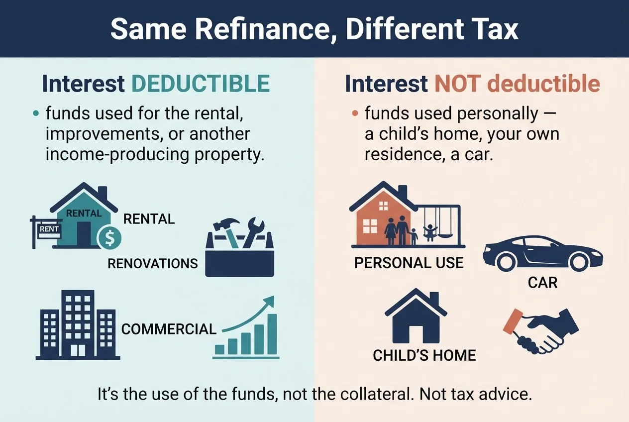 A clean two-column comparison infographic